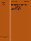 MATHEMATICAL SOCIAL SCIENCES雜志封面